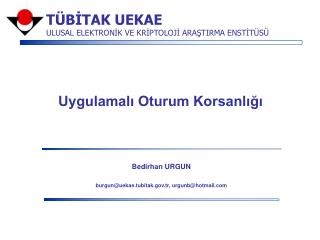 Uygulamalı Oturum Korsanlığı