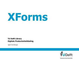 XForms