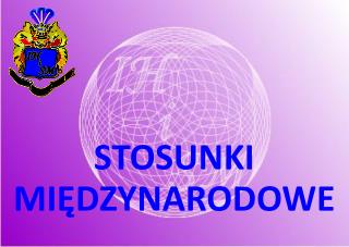 STOSUNKI MIĘDZYNARODOWE
