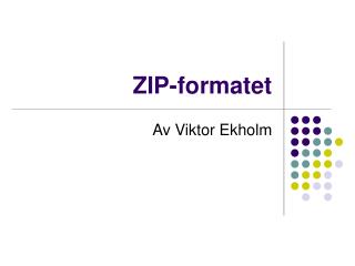 ZIP-formatet