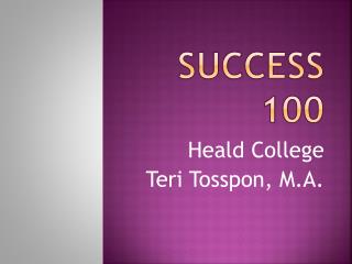 Success 100
