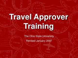 Travel Approver Training