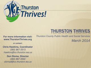 THURSTON THRIVES