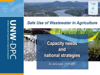 Safe Use of Wastewater in Agriculture