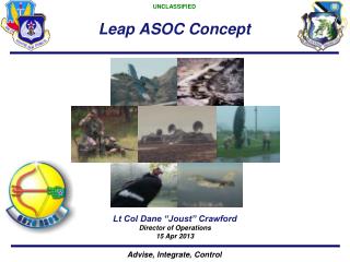 Lt Col Dane “Joust” Crawford Director of Operations 15 Apr 2013