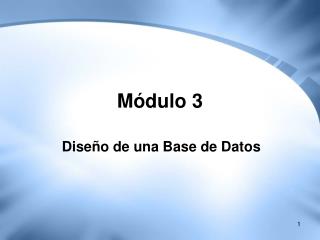 Módulo 3