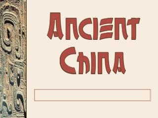 Ancient China