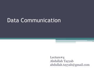 Data Communication