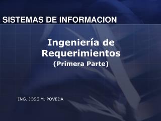 SISTEMAS DE INFORMACION