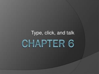 Chapter 6