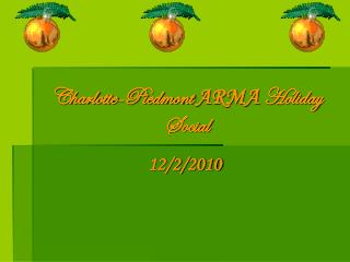 Charlotte-Piedmont ARMA Holiday Social