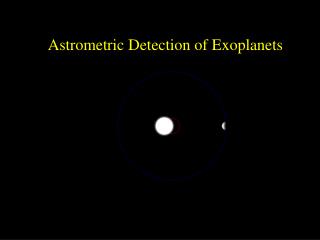 Astrometric Detection of Exoplanets
