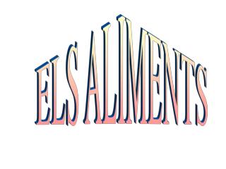 ELS ALIMENTS