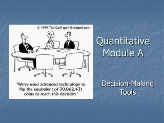 Quantitative Module A