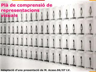 Plà de comprensió de representacions visuals