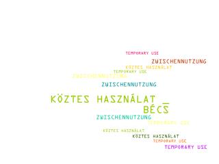 KÖZTES HASZNÁLAT _ BÉCS