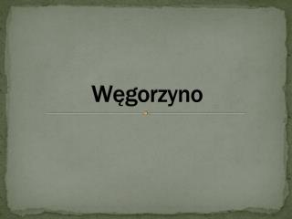 Węgorzyno