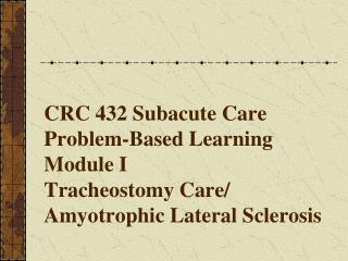 Tracheostomy Care