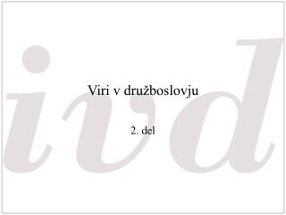 Viri v družboslovju