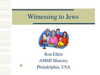 Witnessing to Jews
