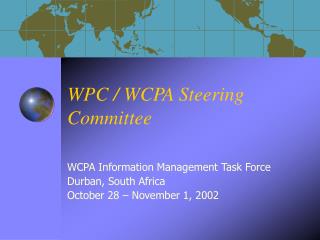 WPC / WCPA Steering Committee