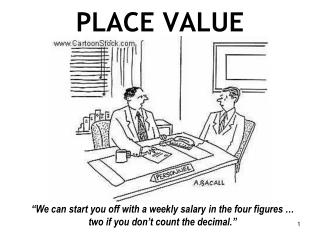 PLACE VALUE