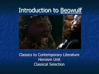 PPT - Introduction To Beowulf PowerPoint Presentation, Free Download ...