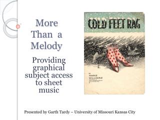 More Than a Melody