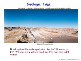 Geologic Time