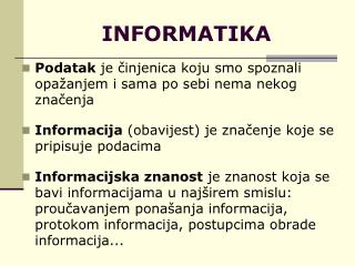 INFORMATIKA