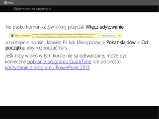 Obserwowanie zawartości