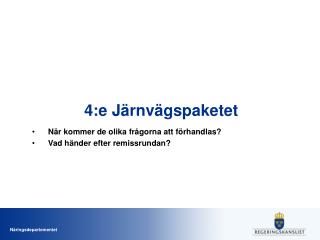 4:e Järnvägspaketet