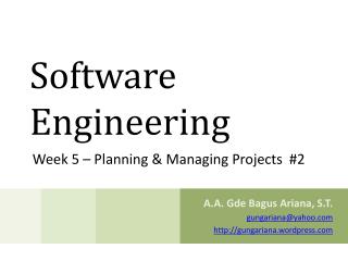 Software Engineering