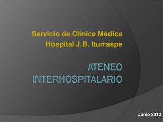 ATENEO INTERHOSPITALARIO