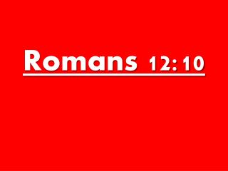 Romans 12:10