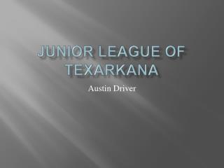 Junior League Of Texarkana