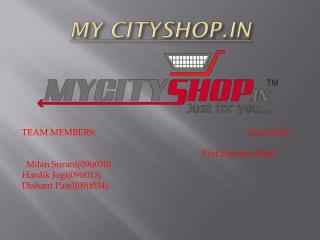 MY CITYSHOP.IN