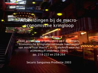 Afbeeldingen bij de macro-economische kringloop