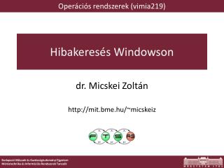 Hibakeresés Windowson