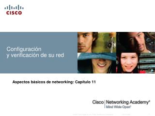 Configuración y verificación de su red