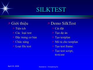 SILKTEST