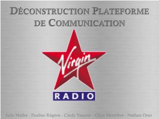 Julie Mallet - Pauline Régéon - Cindy Vasseur - Clara Monribot - Nathan Orso