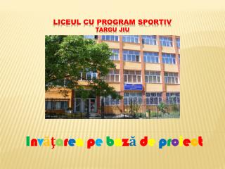 LICEUL CU PROGRAM SPORTIV TARGU JIU