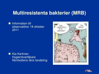 Multiresistenta bakterier (MRB)