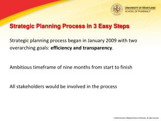 Strategic Planning Process in 3 Easy Steps