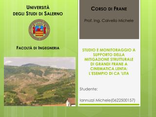 Studente: Iannuzzi Michele	(0622500157)