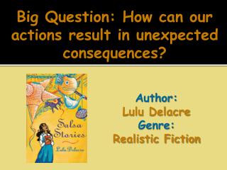Author: Lulu Delacre Genre: Realistic Fiction