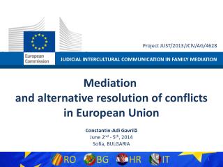 JUDICIAL INTERCULTURAL COMMUNICATION IN FAMILY MEDIATION