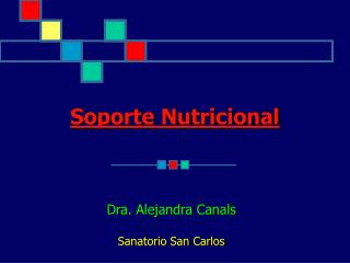 Soporte Nutricional