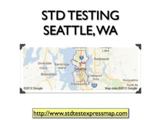 STD Testing Seattle